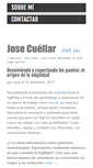 Mobile Screenshot of josecuellar.net